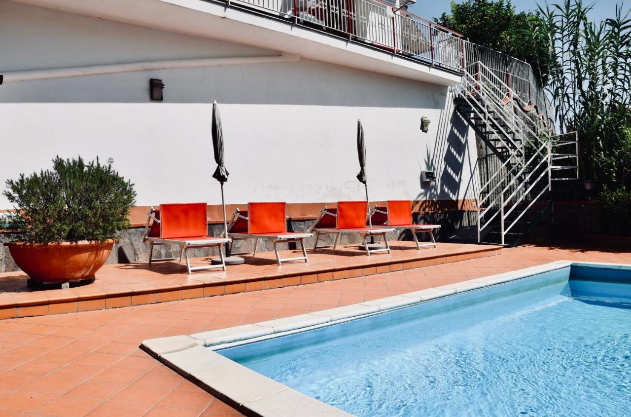 Campinola Holiday Home Private Pool Tramonti Luaran gambar